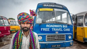 Rajasthan Roadways Bus Free Travel Card