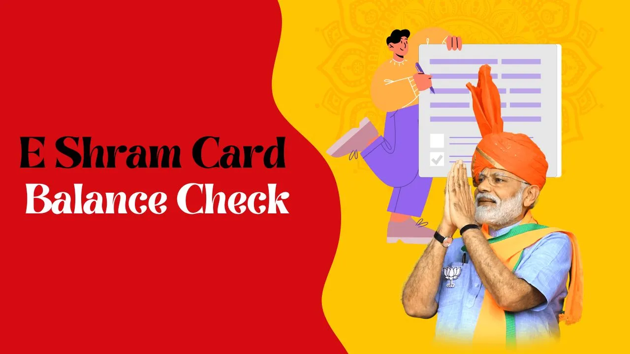 E Shram Card Check Balance